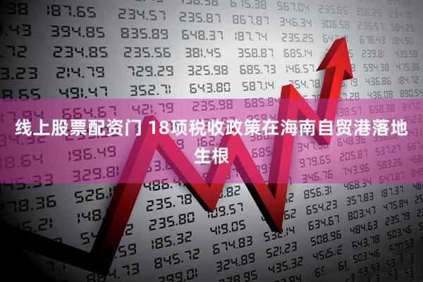 线上股票配资门 18项税收政策在海南自贸港落地生根